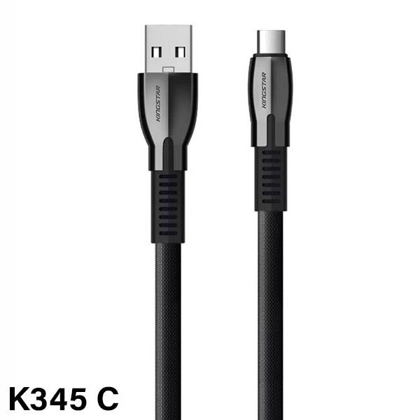 کابل شارژ 1 متری Type-C کینگ استار K345 C